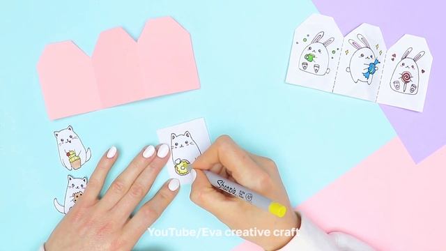 Идея для мини подарка из бумаги своими руками / Оригами / Origami Cute Paper Gift Idea