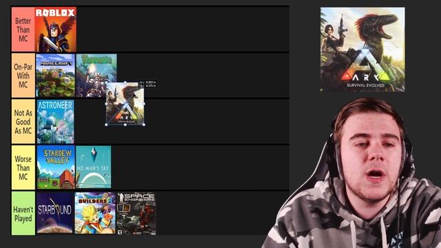 "Games Like Minecraft" Tier List смотреть онлайн