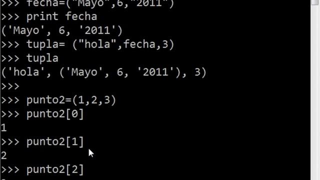 Programacion Python 10 : Tuplas смотреть онлайн