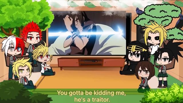 Class 1A react to Deku as Sasuke Uchiha|| BNHA/MHA || GCRV |I No Ships || смотреть онлайн