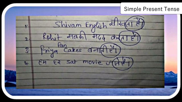 English For All - Introduction To Tenses I Episode 1- Simple Present