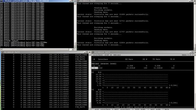 Slowloris vs NGINX #1 смотреть онлайн