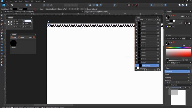 Making half tones in Affinity Designer смотреть онлайн