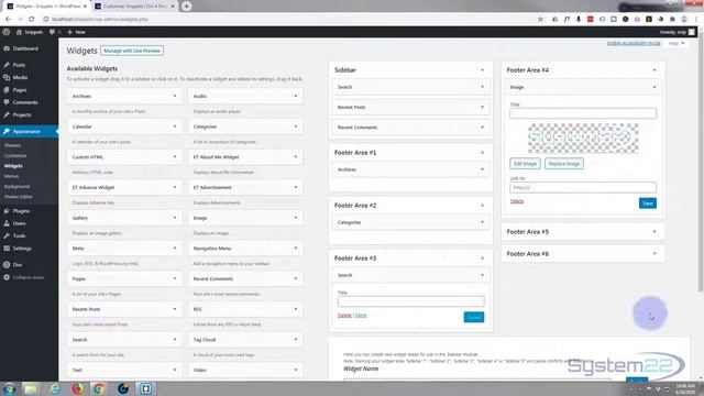 Divi 4 Snippets Using The Footer Widget Area ? смотреть онлайн