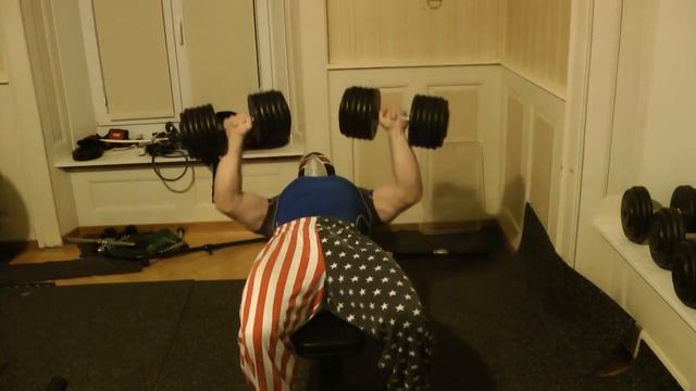 NinjaTyler - 60 KG/132 Lbs Dumbbell Chest Press (HD)