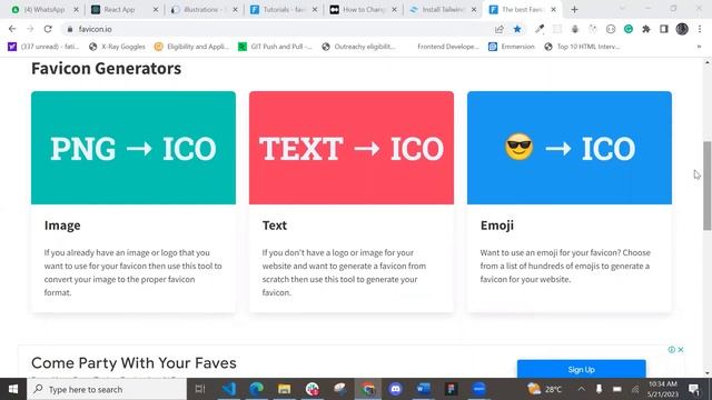 HOW TO CHANGE / ADD FAVICON IN REACTJS #react смотреть онлайн