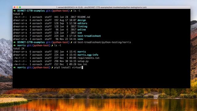 #4 Testing Part 1: virtualenv (The Developer Landscape Series) смотреть онлайн