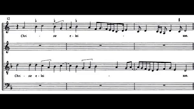 Johannes Ockeghem - Missa Prolationum - Kyrie смотреть онлайн