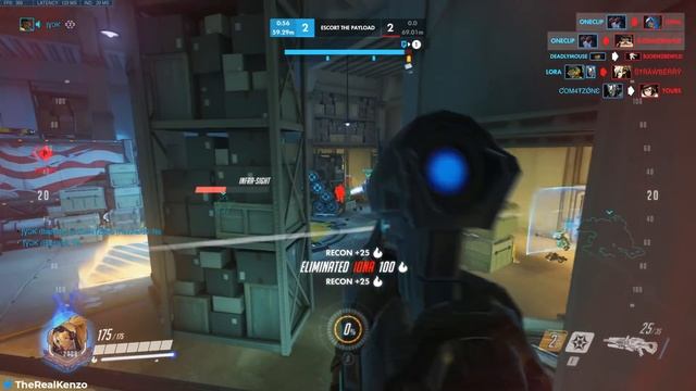 The tilted enemy thought I was CHEATING on Widowmaker - Overwatch смотреть онлайн