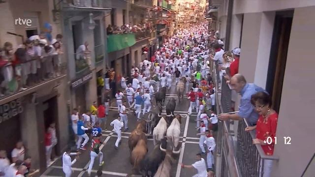 CUARTO ENCIERRO De San Fermín 2022 | Toros De La Palmosilla