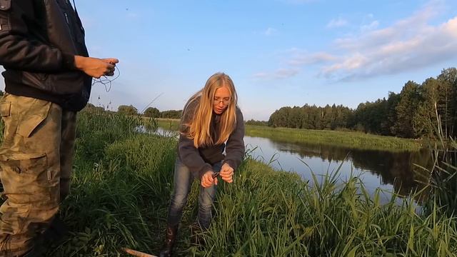 Хорошая рыбалка с женой летом смотреть онлайн