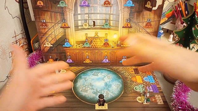 Новогодний календарь LEGO Harry Potter 76404 день 3 смотреть онлайн