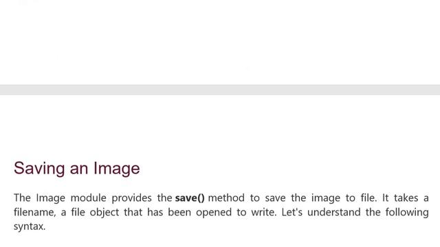 Python Pillow | Working With Images смотреть онлайн