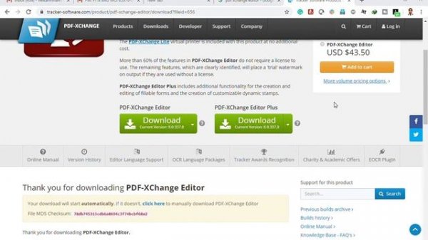 How to download PDF exchange editor 2020