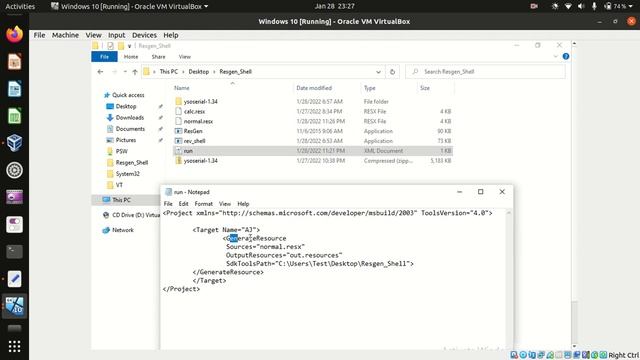 Abusing Resource Task - Resgen.exe смотреть онлайн