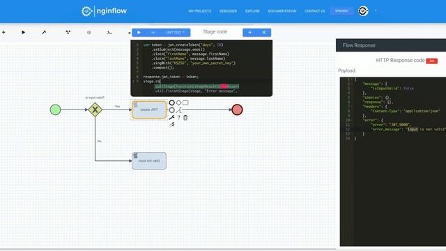 Creating JSON web token with Nginflow смотреть онлайн