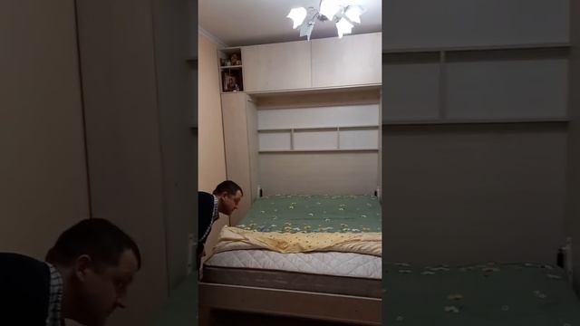 Как работает кровать трансформер.