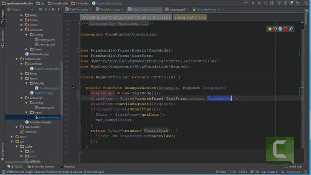 Form - Подключение модель - Symfony 3 ( #form 5 ) смотреть онлайн