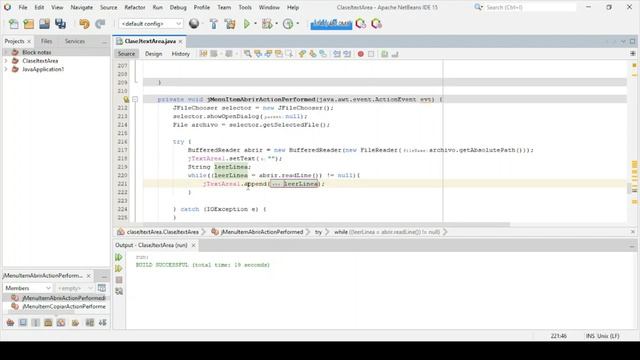 035 PROGRAMACIÓN JAVA CURSO RÁPIDO JTextArea y BufferedReader. смотреть онлайн