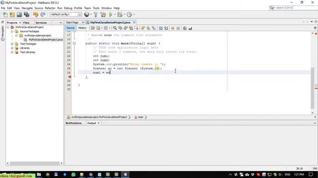 Create First Java Project with NetBeans смотреть онлайн