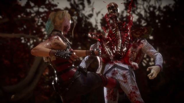 Mortal Kombat 11 how to to do Harley Quinn fatality смотреть онлайн