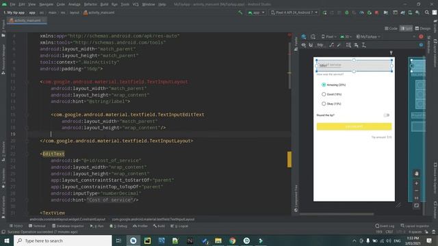 Learn Kotlin in a simple way for beginners | With example | 2020 | Part 11 - User Interface смотреть онлайн