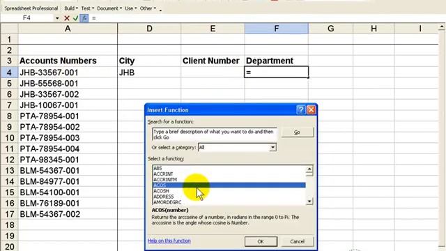 Extract text from the left, right or middle of Excel 2003 cells. Learn LEFT, RIGHT and MID function смотреть онлайн