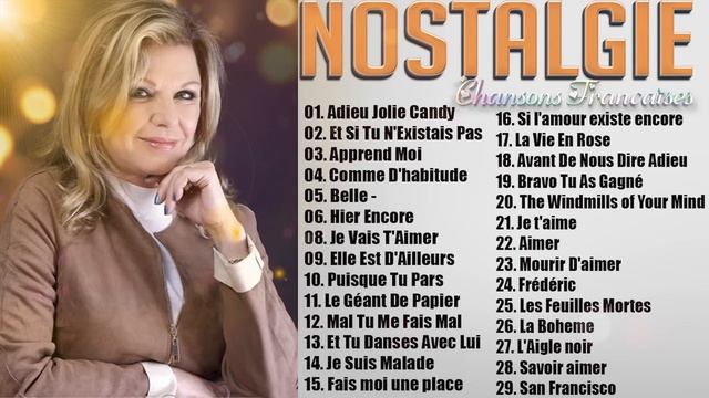 NOSTALGIE CHANSONS FRANÇAISES ♫🗼C Jérome, Charles Aznavour, Michel Sardou, Mireille Mathieu, Dalida