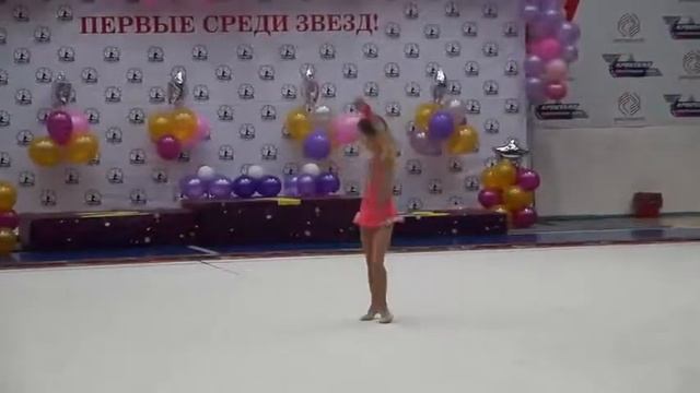 Художественная гимнастика СК Виктория Новосибирск Барышева Саша 2015 г.р смотреть онлайн