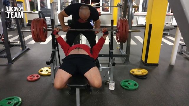 Луговой Александр - Жим лежа 175х4 смотреть онлайн