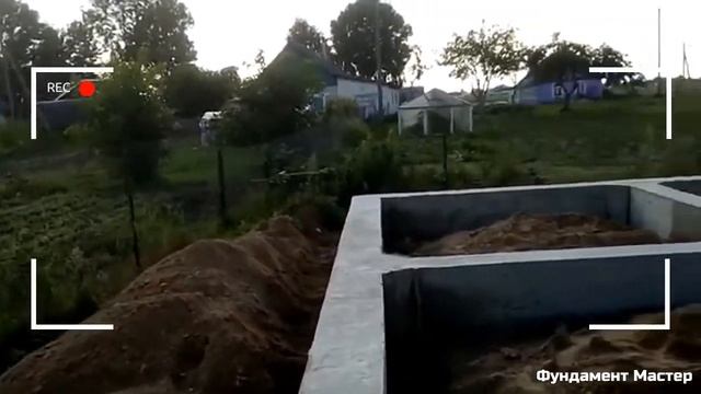 Свайно Ростверковый фундамент под Баню смотреть онлайн