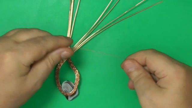 Handmade Wire Jewelry - Wire Wrap Tutorials. Wire Wrapped Stone Pendants, DIY.