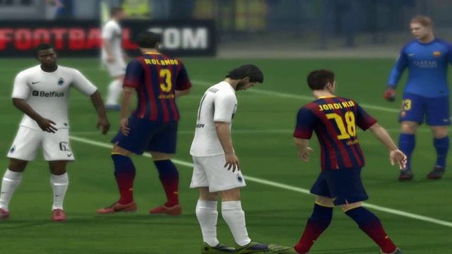 FC BARCELONA Карьера FIFA 14 #4 Champions League смотреть онлайн
