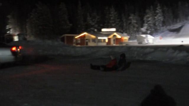 Катание на санях а Лапландии смотреть онлайн