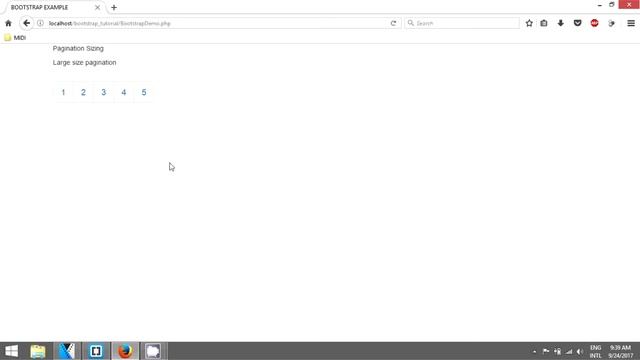 Bootstrap Tutorial Part - 13 | PAGINATION, BREADCRUMBS & PAGER смотреть онлайн