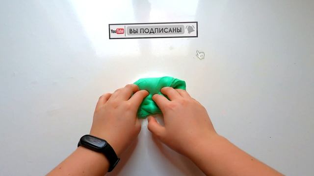 Как сделать слайм за 5 минут БЕЗ ЗАГУСТИТЕЛЯ / Слайм своими руками / Рецепты от подписчиков смотреть онлайн
