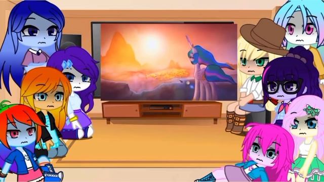 MLP EQUESTRIA GIRLS REACT TO ? || PART 3/4 || PUMPYCAT смотреть онлайн
