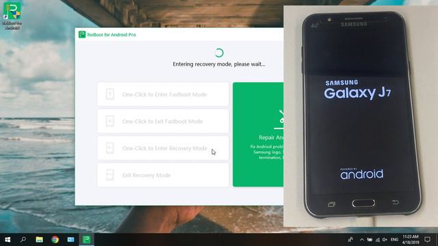1-Click to Enter Android Recovery Mode [Free Method] смотреть онлайн
