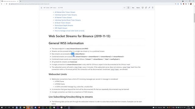 Binance WebSocket / Как бесплатно получить данные с Binance в реальном времени смотреть онлайн