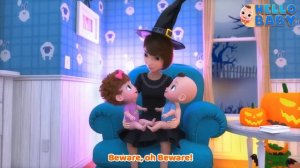 Scary Monster, Go Away! - Afraid Of The Dark Song - Nursery Rhymes & Kids Songs