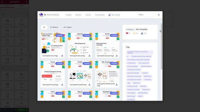 How To Design Freelancer Portfolio Website Free In WordPress With Elementor смотреть онлайн