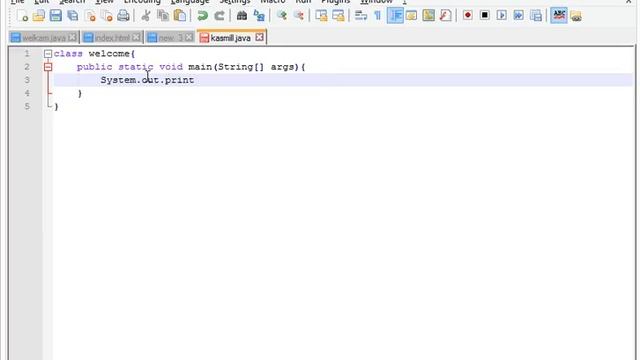 4 Running first java code (windows) смотреть онлайн
