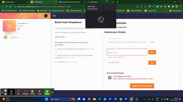 React Dropdown смотреть онлайн