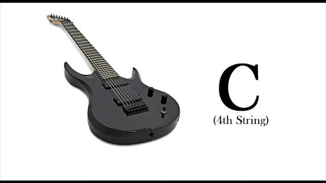 7 String Guitar Whole Step Down Tuning ♩ смотреть онлайн