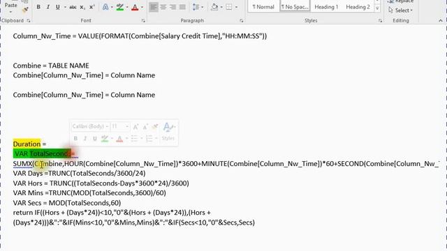 18_22.0327_PBI_17_Power Bi Tutorial | Sum Time Value in HH.MM.SS Format - Part 2 смотреть онлайн