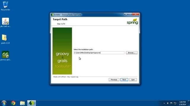 Learning Grails Tutorial | Installing The Groovy-Grails Tool Suite смотреть онлайн