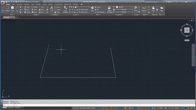 AutoCAD 2015 Tutorial Starter Basico 02 - Osnaps Object Snap en HD смотреть онлайн