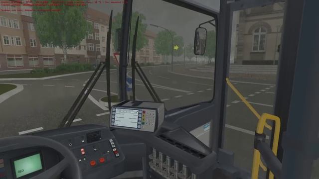 OMSI 2. Map Gehrten, Route 71, Mercedes-Benz O405 GN2 смотреть онлайн