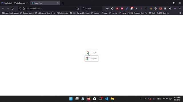 React Google Login Auth Project React Tutorial смотреть онлайн