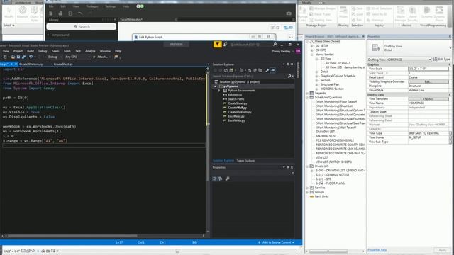 DynamoBIM Python Beginner Write to Excel смотреть онлайн